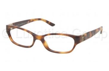 Image of Ralph Lauren RL6081 Eyeglass Frames 5303-5216 - Havana Frame, Demo Lens Lenses