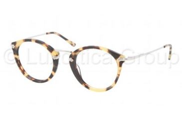 Image of Ralph Lauren RL6094 Single Vision Prescription Eyeglasses 5004-4523 - Spotty Havana Frame, Demo Lens Lenses