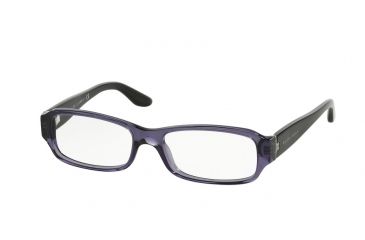 Image of Ralph Lauren RL6121B Progressive Prescription Eyeglasses 5513-50 - Trasparent Violet Frame