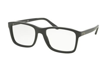 Image of Ralph Lauren RL6141 Single Vision Prescription Eyeglasses 5584-53 - Dark Grey Frame