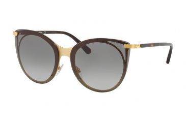 Image of Ralph Lauren RL7059 Sunglasses 900411-63 - Gold Frame, Gray Gradient Lenses