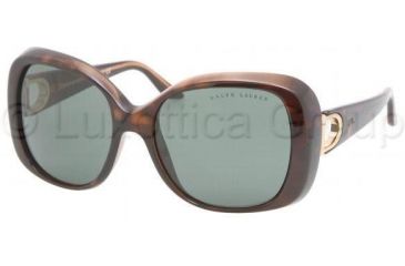 Image of Ralph Lauren RL8068 Sunglasses 517571-5416 - Dark Havana Green