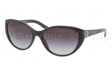 Image of Ralph Lauren RL8098 Single Vision Prescription Sunglasses RL8098-50018G-5817 - Frame Color Black, Lens Diameter 58 mm