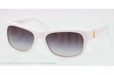 Image of Ralph Lauren RL8106 Single Vision Prescription Sunglasses RL8106-52298G-56 - Lens Diameter 56 mm, Lens Diameter 56 mm, Frame Color White