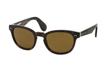 Image of Ralph Lauren RL8130P Progressive Prescription Sunglasses RL8130P-500352-50 - Lens Diameter 50 mm, Frame Color Dark Havana