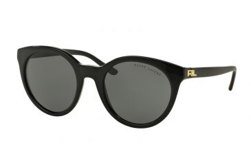 Image of Ralph Lauren RL8138 Single Vision Prescription Sunglasses RL8138-500187-54 - Lens Diameter 54 mm, Frame Color Black