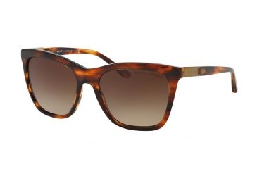Image of Ralph Lauren RL8151Q Single Vision Prescription Sunglasses RL8151Q-500713-55 - Lens Diameter 55 mm, Frame Color Striped Havana