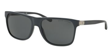 Image of Ralph Lauren RL8152 Sunglasses 558487-59 - Dark Grey Frame, Grey Lenses