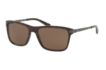 Image of Ralph Lauren RL8155 Single Vision Prescription Sunglasses RL8155-500373-57 - Lens Diameter 57 mm, Frame Color Dark Havana