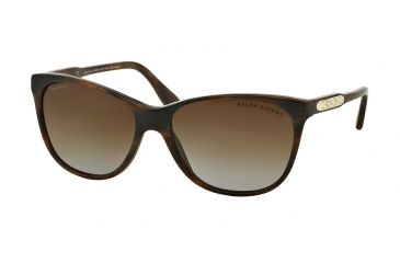 Image of Ralph Lauren WESTERN EVOLUTION RL8120 Single Vision Prescription Sunglasses RL8120-5472T5-58 - Lens Diameter 58 mm, Frame Color Horn Brown Vintage