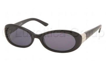 Image of Ralph RA5003 SV Prescription Sunglasses - Black Gray Frame / 52 mm Prescription Lenses, 501-87-5218