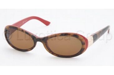 Image of Ralph RA5003 SV Prescription Sunglasses - Spotty Tort/Red Brown Frame / 52 mm Prescription Lenses, 604-73-5218