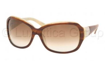 Image of Ralph RA5005 Single Vision Prescription Sunglasses RA5005-535-13-6015 - Lens Diameter 60 mm, Frame Color Brown / Horn