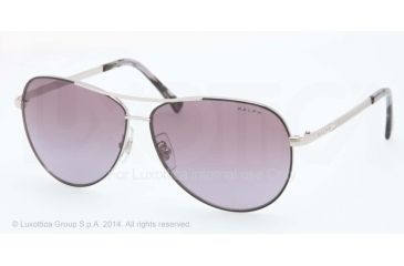 Image of Ralph RA4109 Bifocal Prescription Sunglasses RA4109-285-8H-59 - Lens Diameter 59 mm, Frame Color Shiny Silver/Black