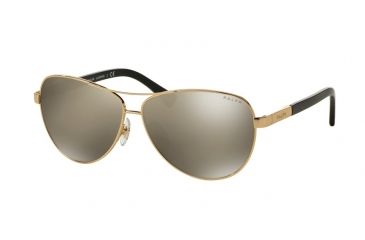 Image of Ralph RA4116 Single Vision Prescription Sunglasses RA4116-31335A-60 - Lens Diameter 60 mm, Frame Color Gold / Black