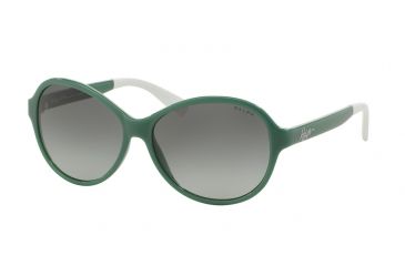 Image of Ralph RA5192 Sunglasses 132111-58 - Turquoise Frame, Grey Gradient Lenses