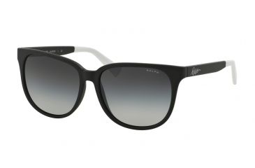 Image of Ralph RA5194 Sunglasses 137711-57 - Black Frame, Grey Gradient Lenses