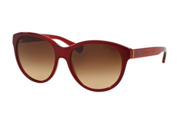 Image of Ralph RA5197 Progressive Prescription Sunglasses RA5197-142813-56 - Lens Diameter 56 mm, Frame Color Red/denim Red Bandana