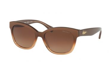 Image of Ralph RA5218 Bifocal Prescription Sunglasses RA5218-1581T5-55 - Lens Diameter 55 mm, Frame Color Brown Gradient/brown
