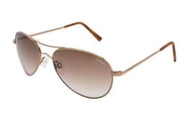 Image of Randolph Amelia Bifocal Prescription Sunglasses, Chocolate Gold Frame, AA7C404-NYBI