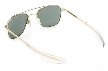 Image of Randolph Aviator 23K Gold Frame, Gray Flash Mirror Glass Lens, 23K Gold Frame, 58MM AF81663