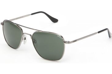 Image of Randolph Aviator Progressive Prescription Sunglasses, Gun Metal Frame, AF041PR