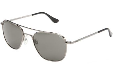 Image of Randolph Aviator Progressive Prescription Sunglasses, Gun Metal Frame, AF140PR