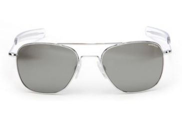 Image of Randolph Aviator Gun Metal Frame, Gray Flash Mirror Glass Lens, Gun Metal Frame, 55MM AF5R663