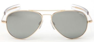 Image of Randolph Concorde 23K Gold Frame, Gray Flash Mirror Glass Lens, 23K Gold Frame, 57MM CR71663