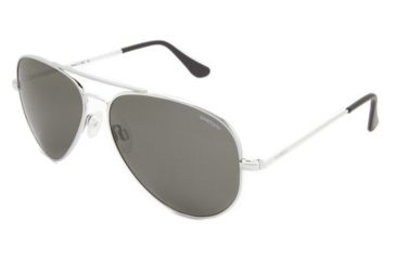 Image of Randolph Concorde Bifocal Prescription Sunglasses, Bright Chrome Frame, CR070BI
