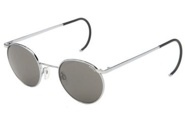 Image of Randolph P-3 Bright Chrome Frame, Gray PC Lens, Bright Chrome Frame, 49/23MM P3P3741