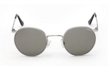 Image of Randolph P-3 Bright Chrome Frame, Gray Polarized Glass Lens, Bright Chrome Frame, 49/23MM P3P3434