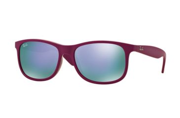 Image of Ray-Ban Andy F RB4202F Bifocal Prescription Sunglasses RB4202F-60714V-57 - Lens Diameter 57 mm, Frame Color Matte Violet