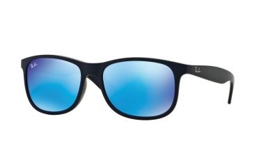 Image of Ray-Ban ANDY F RB4202F Bifocal Prescription Sunglasses RB4202F-615355-57 - Lens Diameter 57 mm, Frame Color Shiny Blue On Matte Top