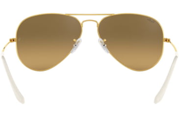 Image of Ray-Ban Aviator Large Metal RB3025 Sunglasses, Arista Crystal Brown Mirror Silver Gradient, RB3025 001/3K-5814