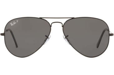 Image of Ray-Ban Aviator Large Metal RB3025 Sunglasses, Black, 58, RB3025-002-48-58