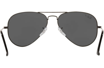 Image of Ray-Ban Aviator Large Metal RB3025 Sunglasses, Black, 58, RB3025-002-48-58