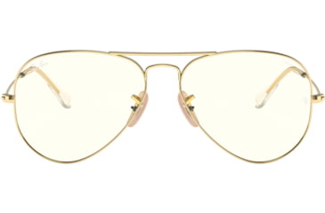 Image of Ray-Ban Aviator Large Metal RB3025 Sunglasses, Arista, 62, RB3025-001-5F-62