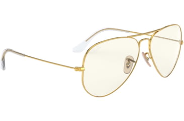 Image of Ray-Ban Aviator Large Metal Sunglasses RB3025 001/5F-62 - , Photo grey Lenses