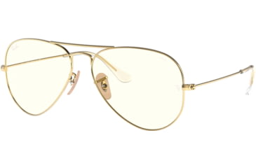 Image of Ray-Ban Aviator Large Metal Sunglasses RB3025 001/5F-62 - , Photo grey Lenses