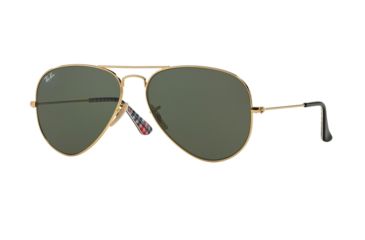 Image of Ray-Ban Aviator Large Metal Sunglasses RB3025 174-58 - Gold