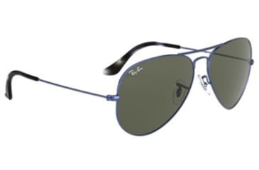 Image of Ray-Ban Aviator Large Metal Sunglasses RB3025 918731-62 - , Green Lenses