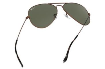 Image of Ray-Ban Aviator Large Metal Sunglasses RB3025 918931-62 - , Green Lenses