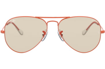 Image of Ray-Ban Aviator Large Metal Sunglasses RB3025 9221T2-62 - , photo evolve brown /grey Lenses