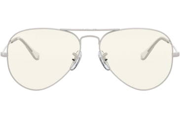 Image of Ray-Ban Aviator Large Metal Sunglasses RB3025 9223BL-62 - , Photo Grey/blue Light Filter Lenses