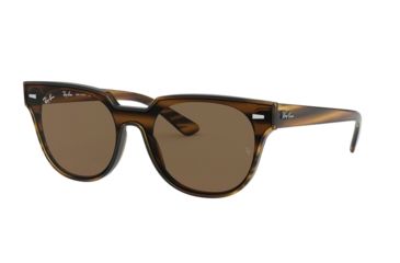 Image of Ray-Ban BLAZE METEOR RB4368NF Sunglasses 820/73-45 - , Dark Brown Lenses