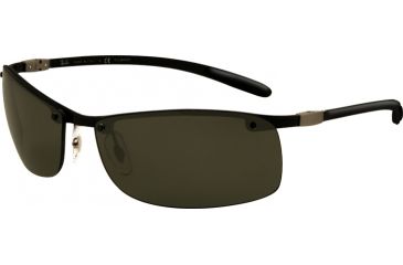 Image of Ray-Ban Cl Carbon Lite Sunglasses RB8305 082/9A-63 - Dark Carbon