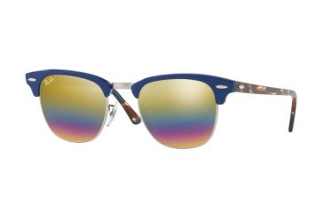 Image of Ray-Ban Clubmaster Sunglasses RB3016 1223C4-49 - Metallic Light Bronze Frame