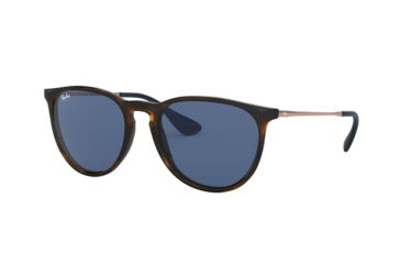 Image of Ray-Ban Erika F RB4171F Single Vision Prescription Sunglasses, 57mm, Havana, RB4171F-639080-57-SV