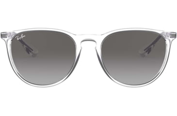 Image of Ray-Ban Erika F RB4171F Sunglasses 651611-57 - , Light Grey Gradient Dark Grey Lenses